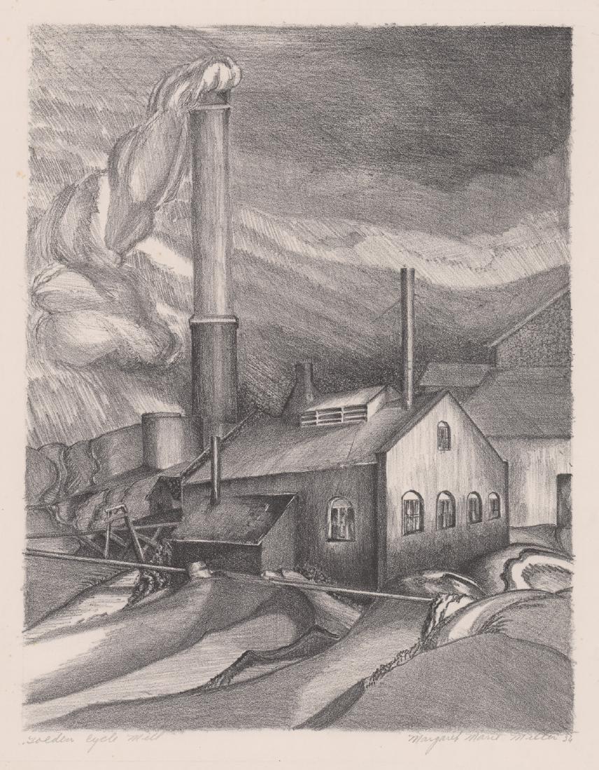 Margaret Marie Miller Lithograph (1 of 5)