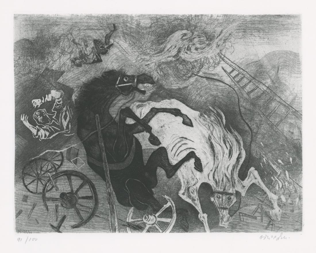 William Gropper Etching (1 of 5)