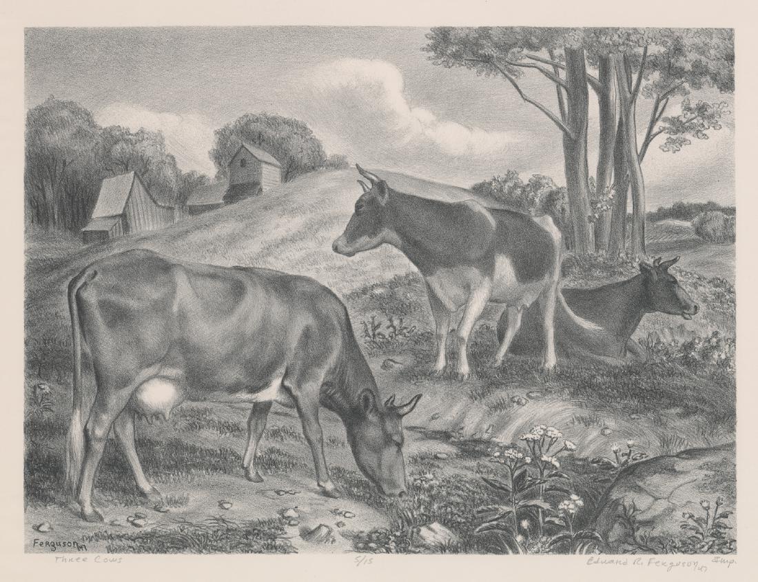 Edward Ferguson Lithograph (1 of 6)