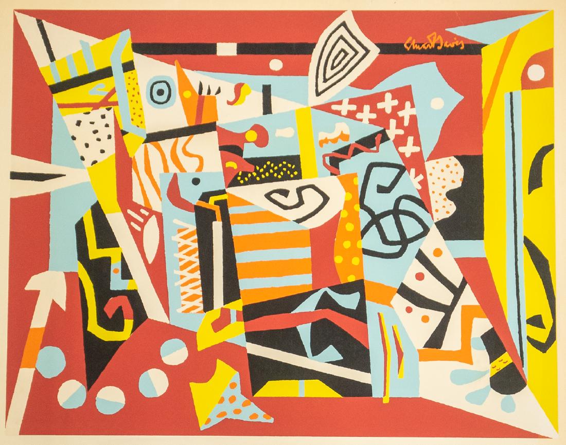 Stuart Davis Original Silkscreen (1 of 4)