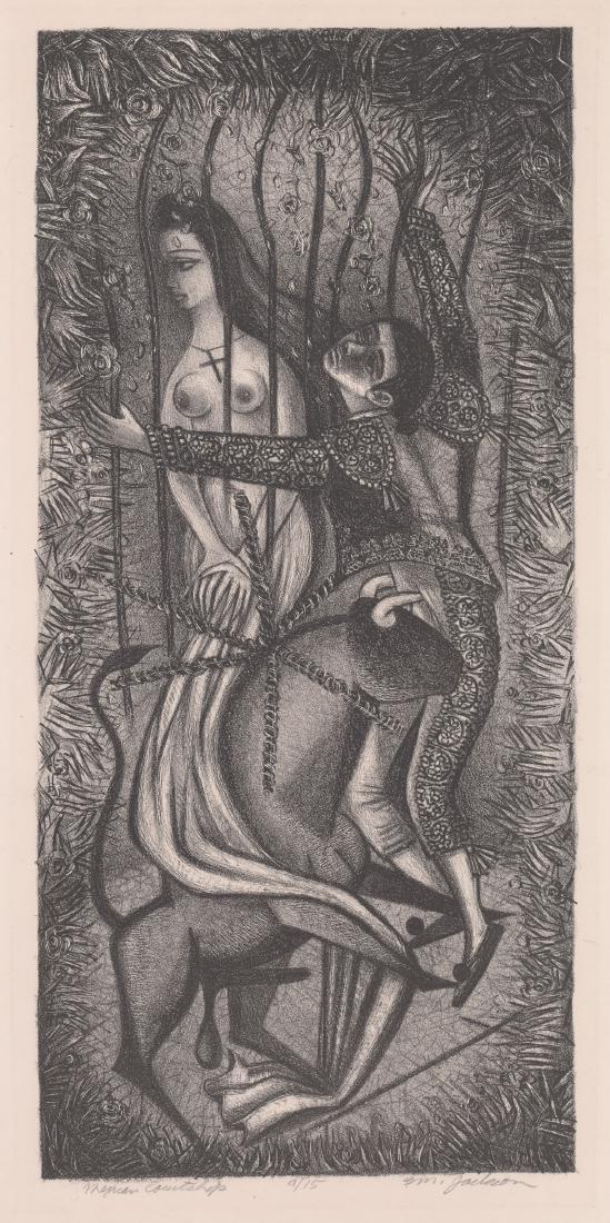 Billy Morrow Jackson Lithograph (1 of 6)