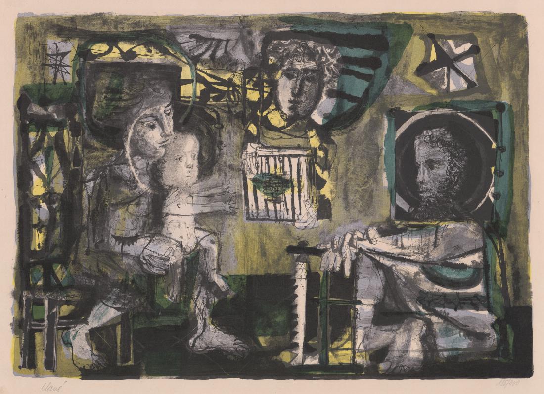 Antoni Clave Sanmartin Color Lithograph (1 of 5)