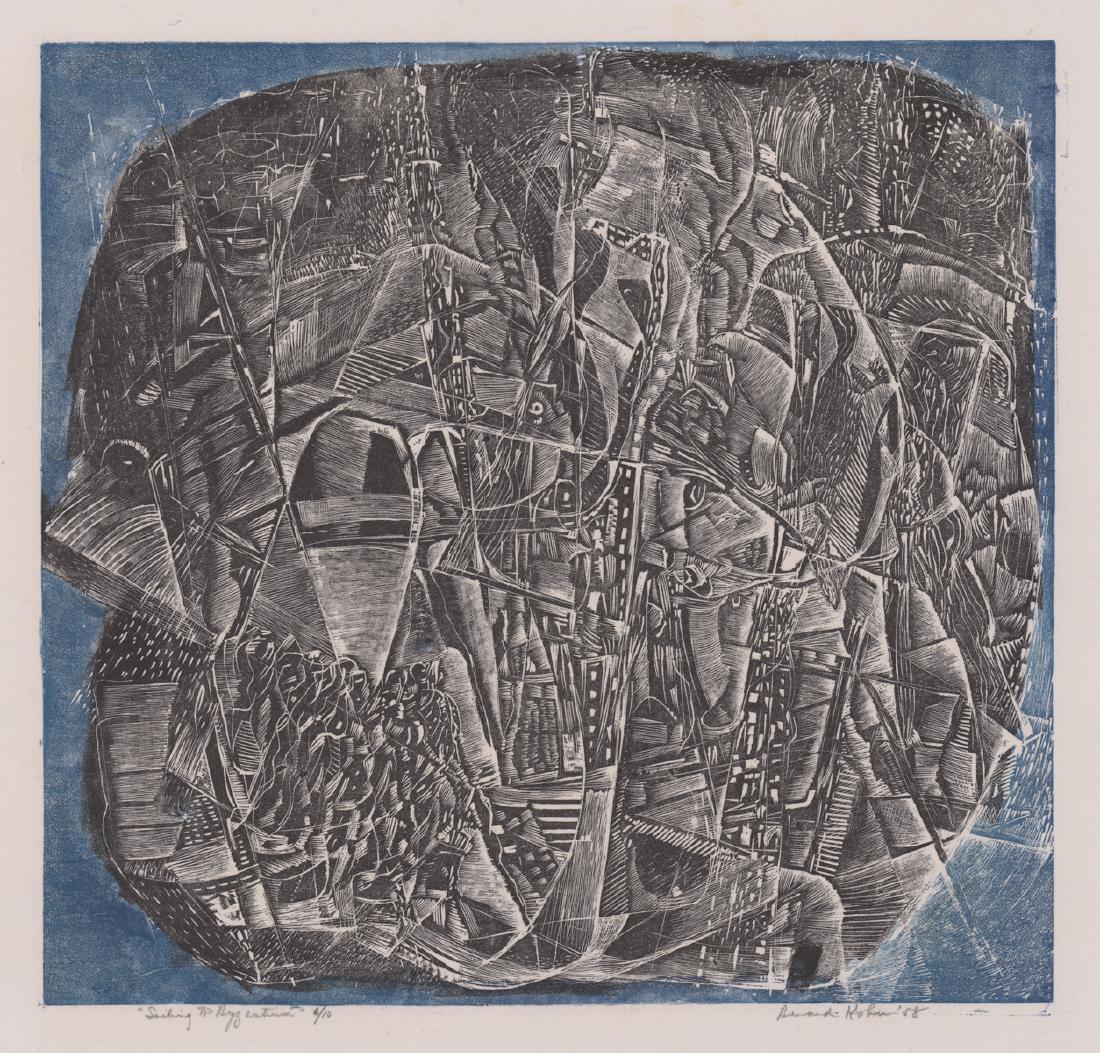 Bernard Kohn Woodblock Print (1 of 5)