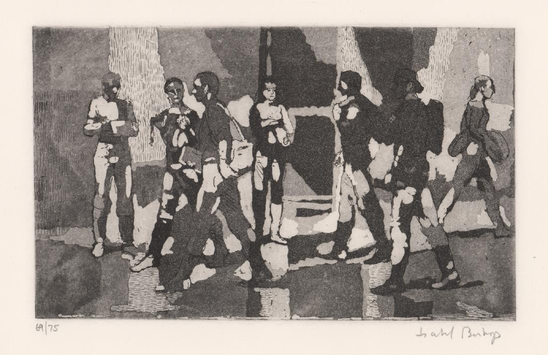 Isabel Bishop Etching (1 of 5)