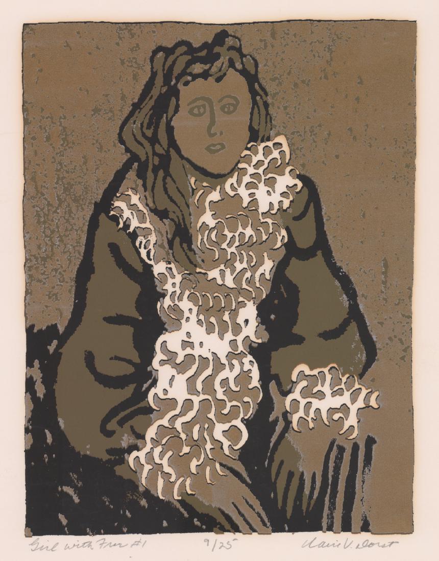 Claire Vanderhoof Dorst Original Lithograph (1 of 4)