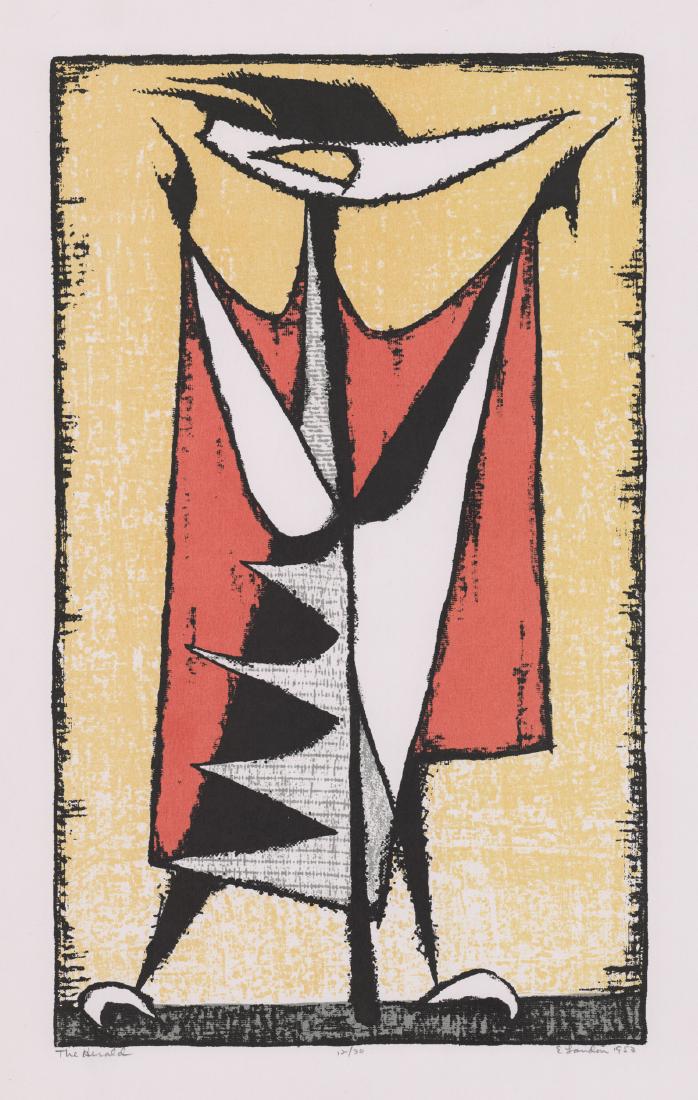 Edward August Landon Original Signed Print (1 of 5)