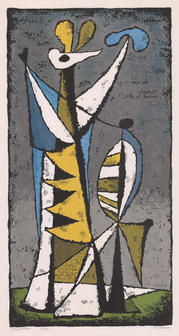 Edward August Landon Original Signed Print (1 of 5)