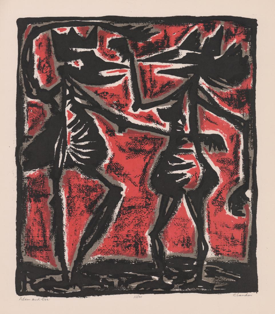 Edward August Landon Original Signed Silkscreen (1 of 6)