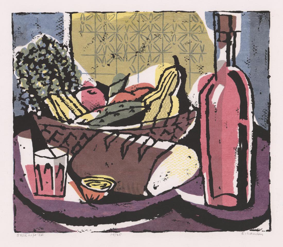 Edward August Landon Original Signed Print (1 of 6)