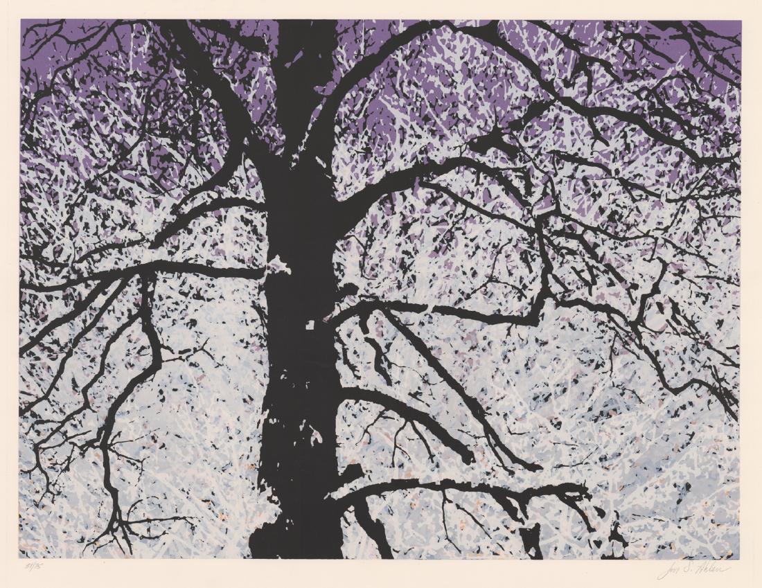 Jon S. Ahlen Original Screen Print in Colors (1 of 5)