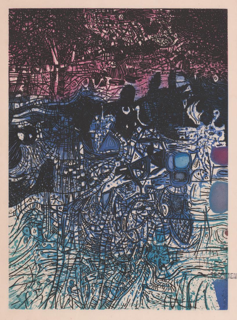 Mario Prassinos Original Etching (1 of 4)