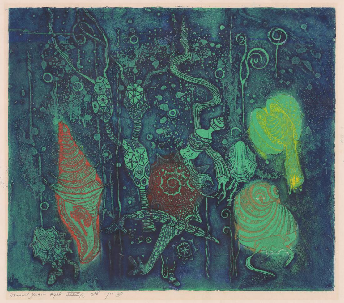 Hannah Yakin Original Etching (1 of 4)