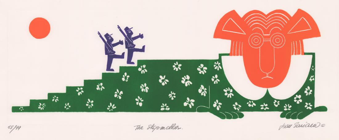 Jean Sariano Aquatint Etching (1 of 6)