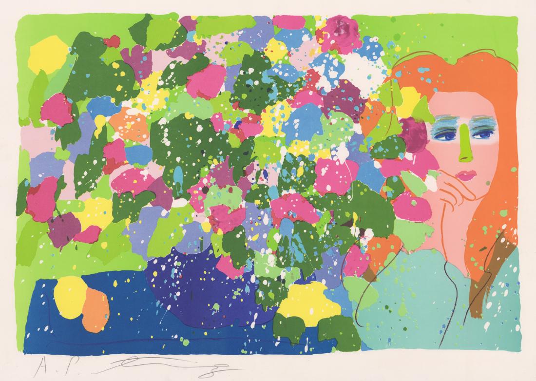 Walasse Ting Artist Proof Lithograph (1 of 4)