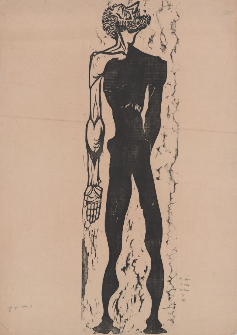 Leonard Baskin Original Woodblock (1 of 4)