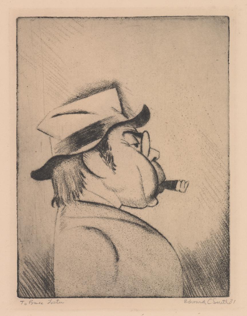 Edward C. Smith Original Etching (1 of 4)