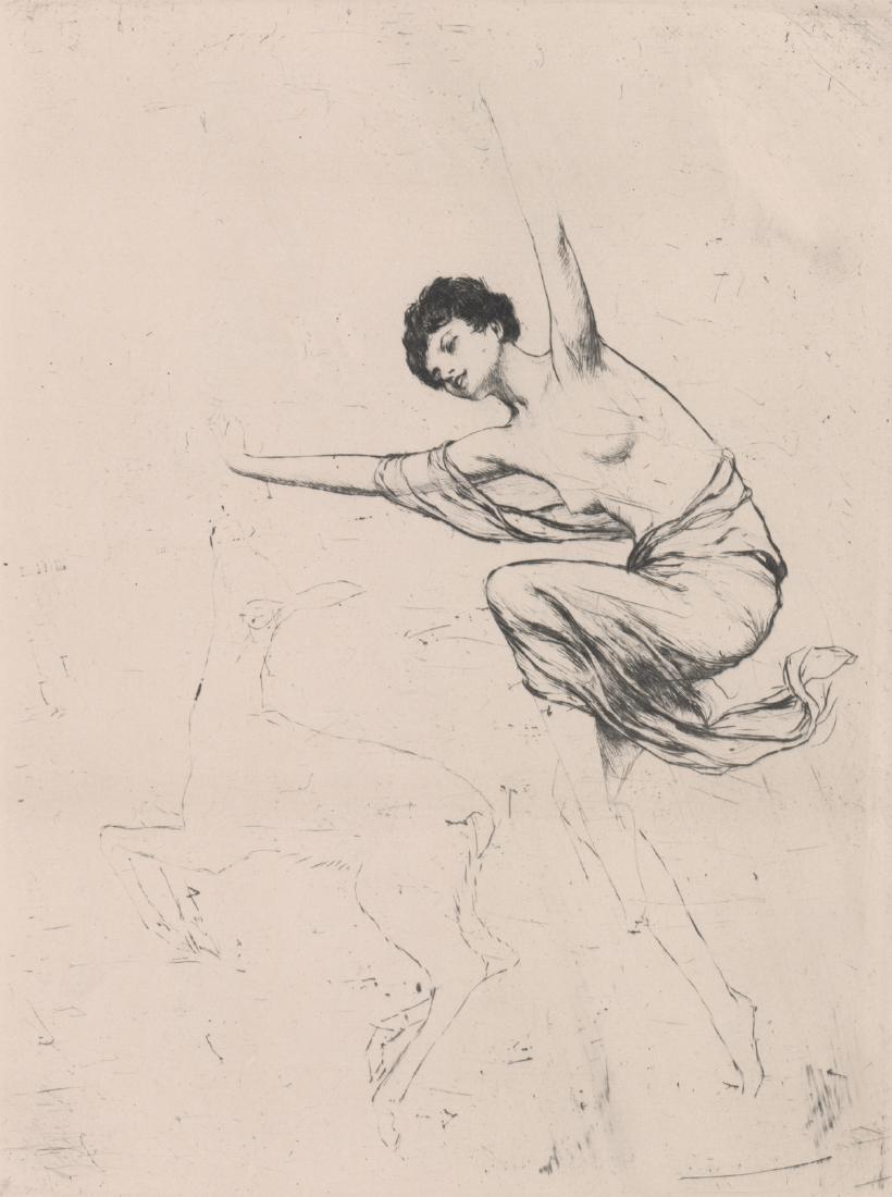 Warren Davis Signed Etching (1 of 4)