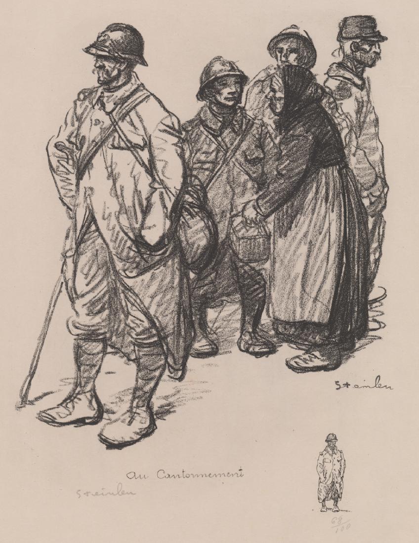 Theophile Alexandre Steinlen Lithograph (1 of 5)