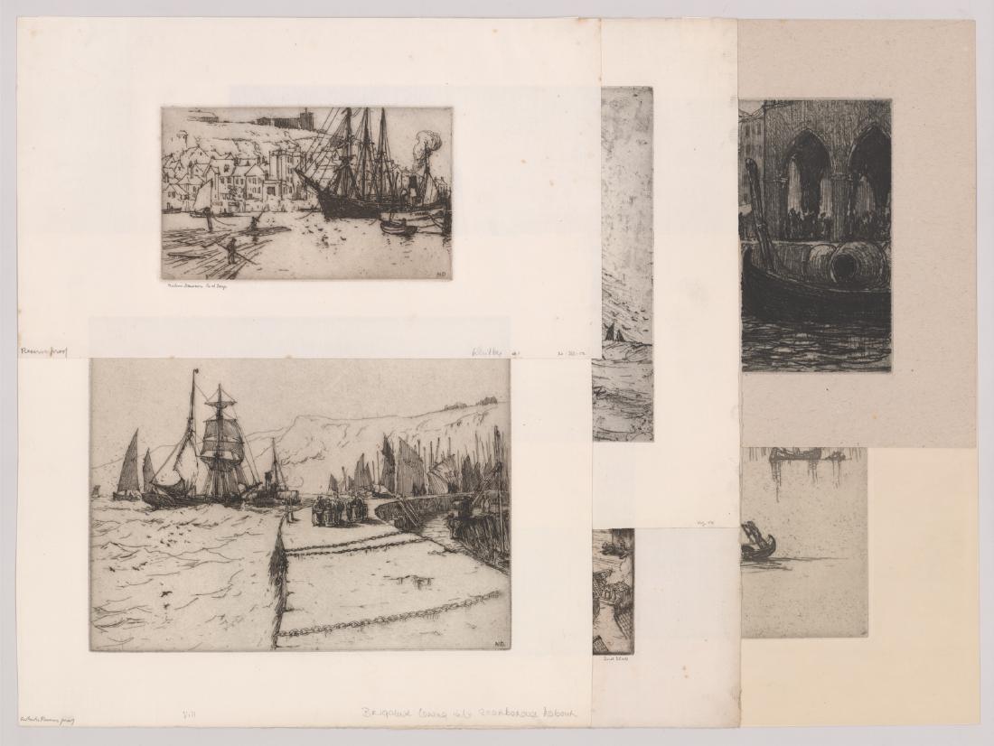 Nelson Dawson Etchings Group of Six (1 of 5)