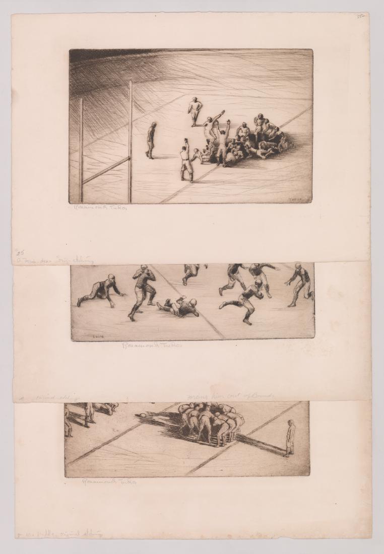 Rosamond Tudor Group of 3 Etchings (1 of 4)