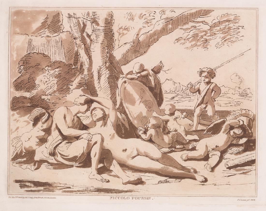 Frederick Christian Lewis Print, Dated 1808 (1 of 6)