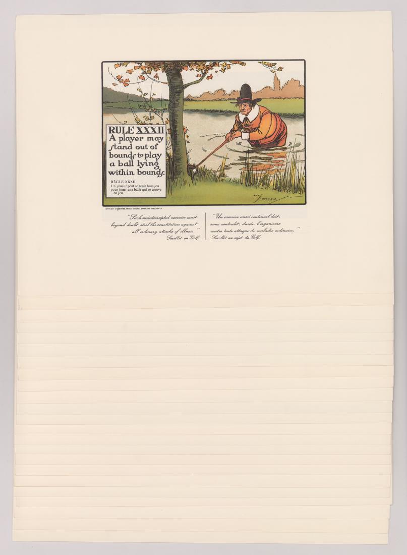Charles Crombie [24] Rules of Golf Rule Print (1 of 13)