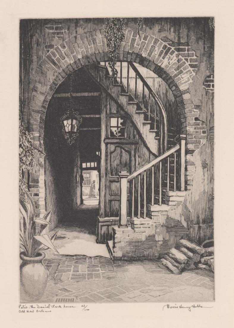 Morris Henry Hobbs Signed Etching (1 of 5)