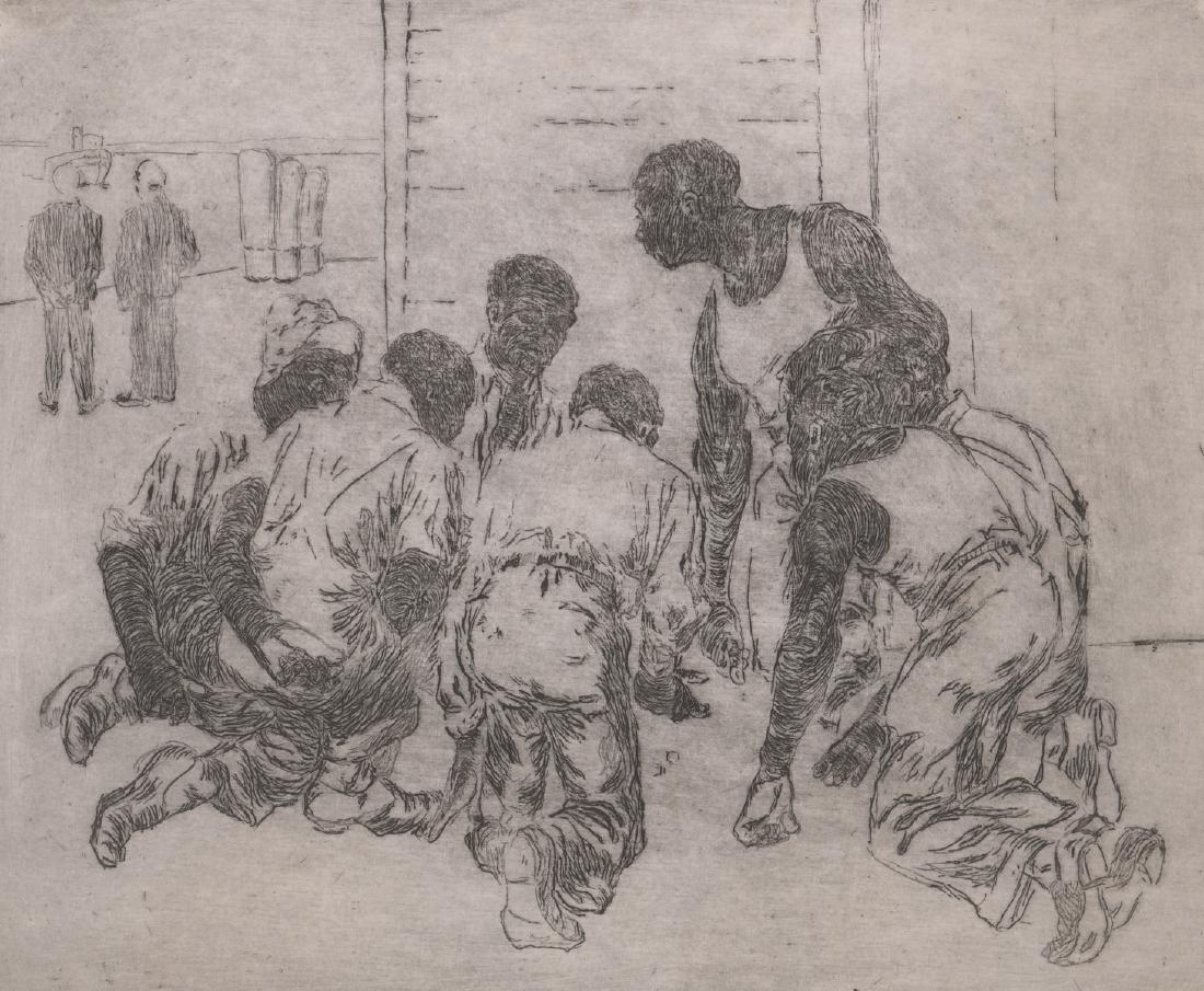 Glenn Brown Signed Etching (1 of 3)