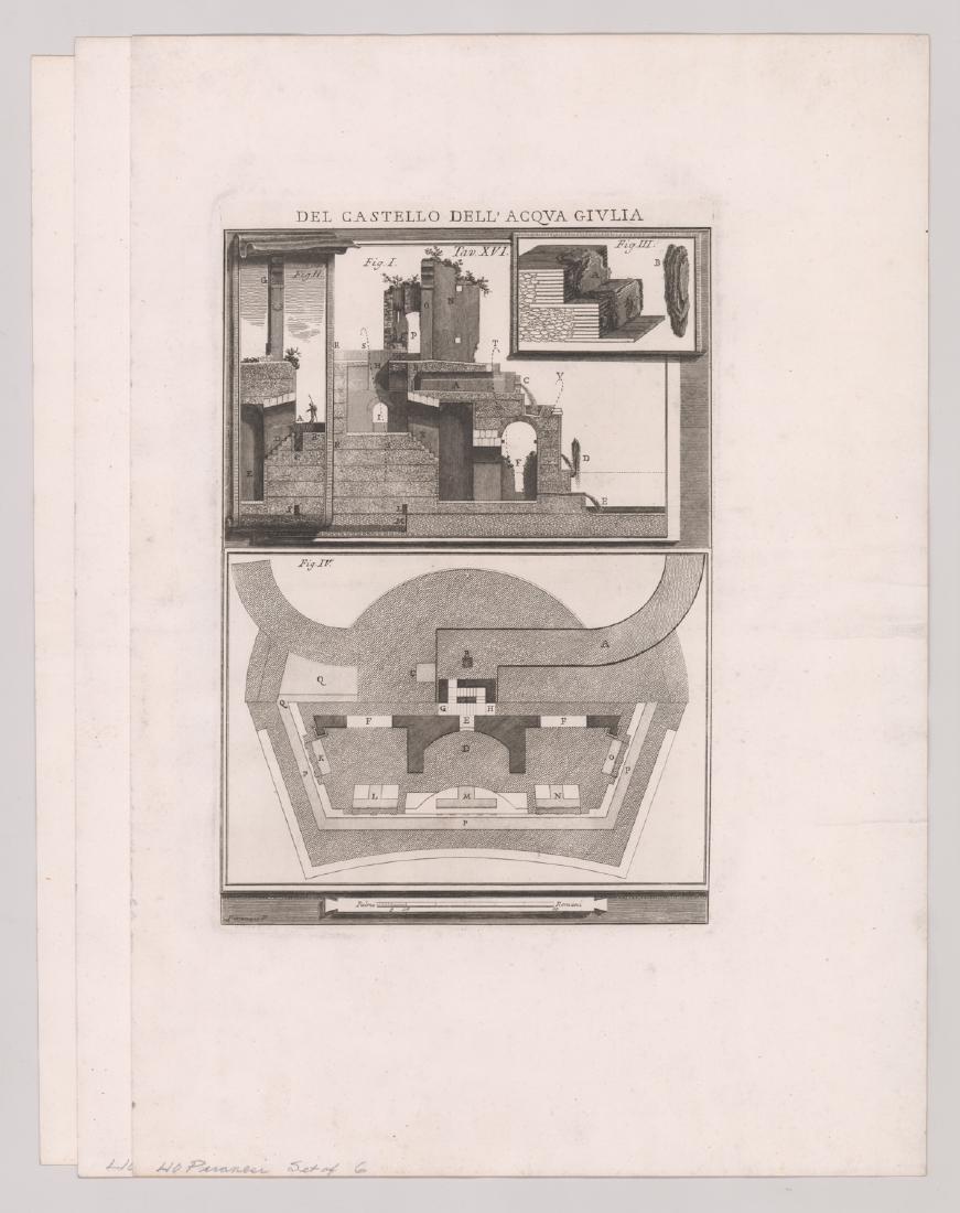 Piranesi Group of Three 18th Century Etchings (1 of 4)