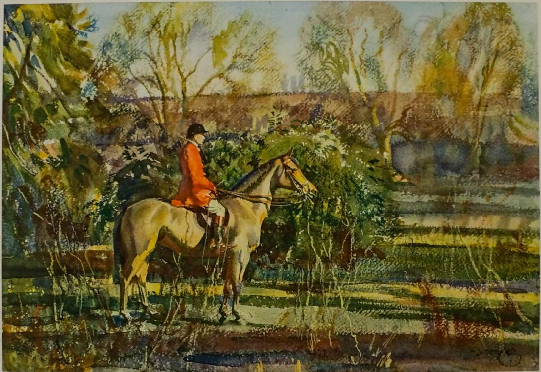 Sir Alfred James Munnings Signed Etching (1 of 6)