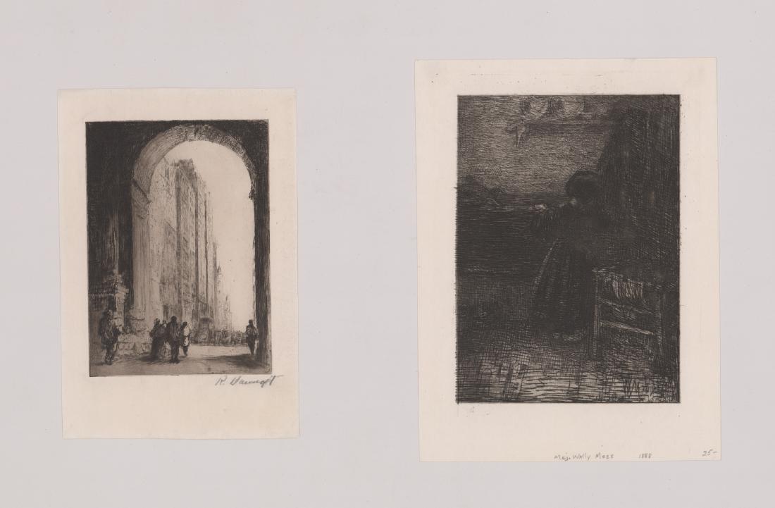 Two Etchings Various Artists (1 of 2)