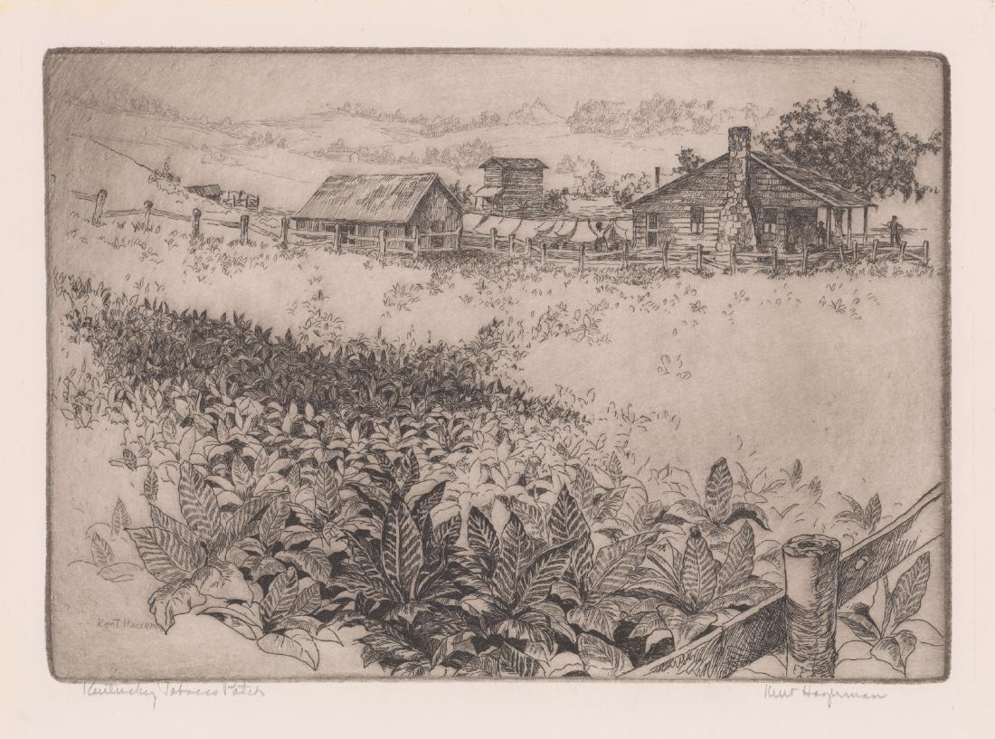 William Kent Hagerman Signed Etching (1 of 6)