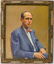 John Sloan Oil Painting Portrait by T. Holtz - 2
