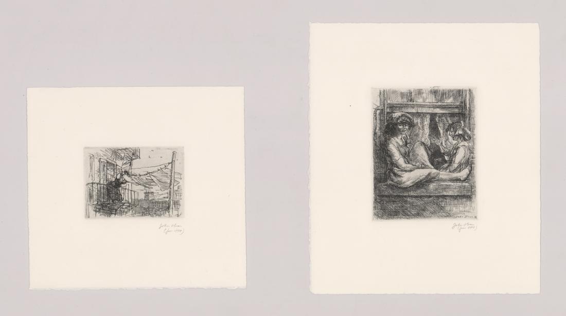 John Sloan Estate Etchings (1 of 1)