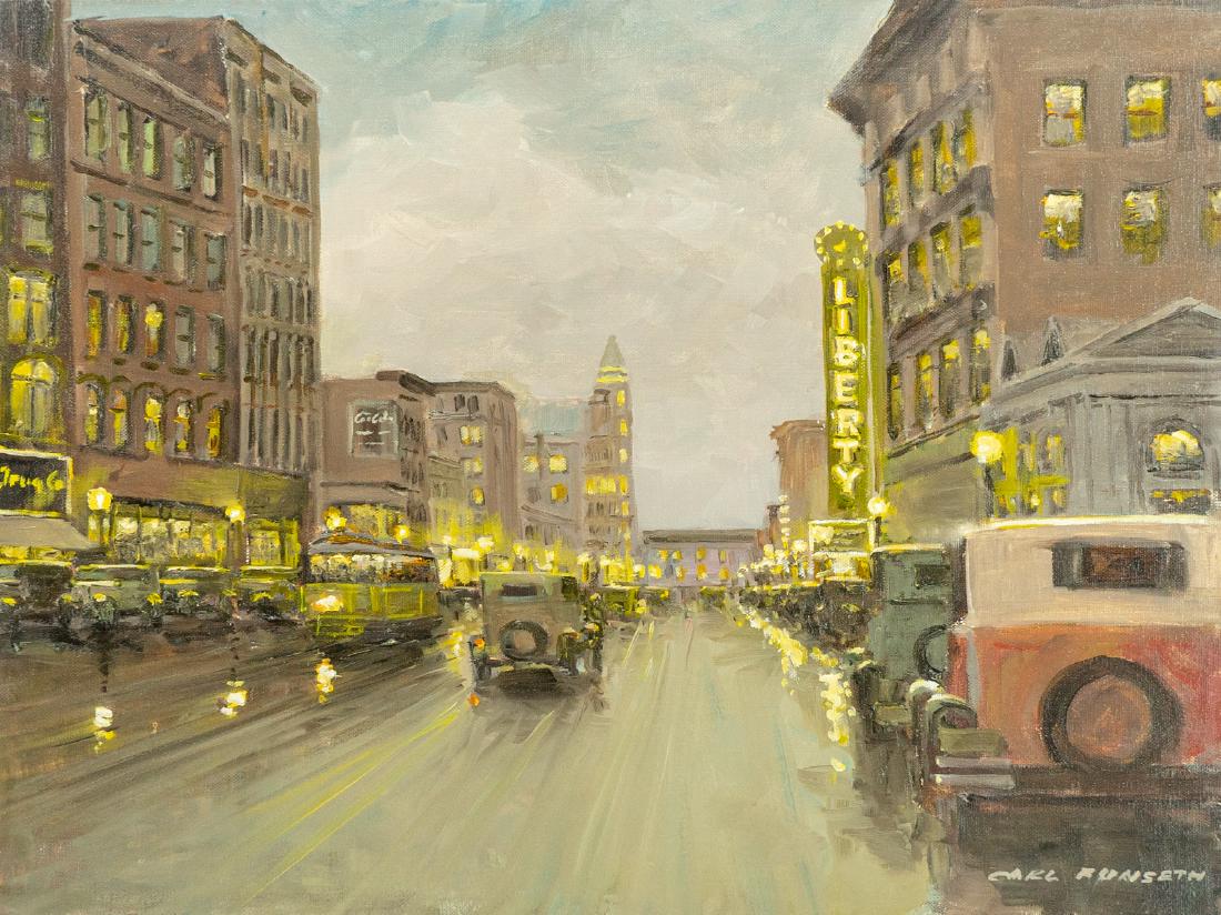 Carl Funseth (Washington) Original Oil Painting (1 of 3)