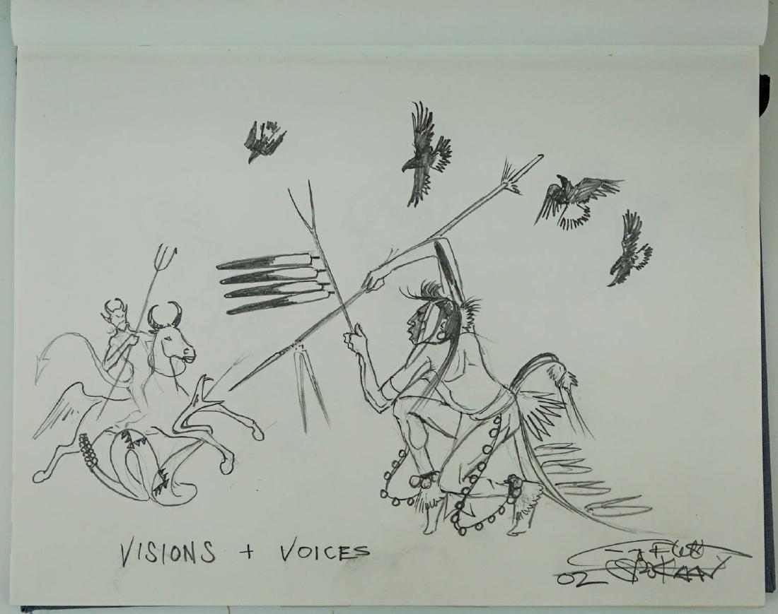 George Flett Original Journal with Sketches (1 of 13)