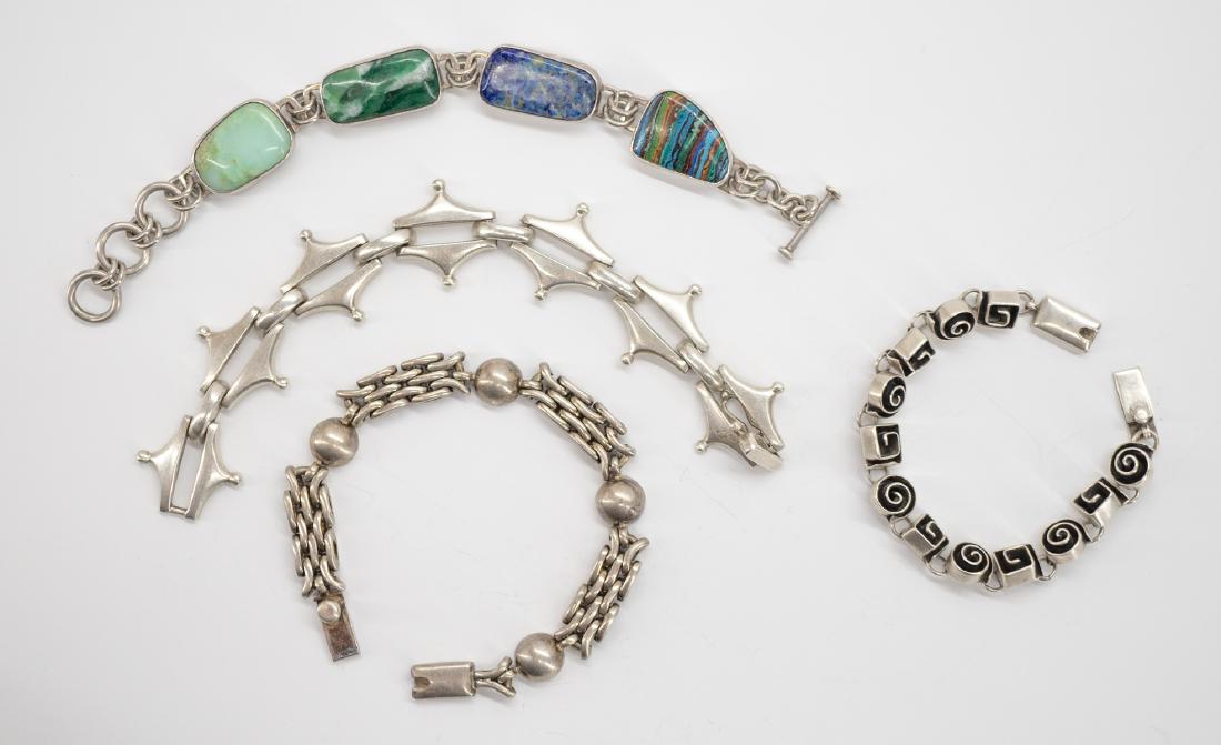 Lapadario Barrera & Sterling Bracelets (1 of 2)