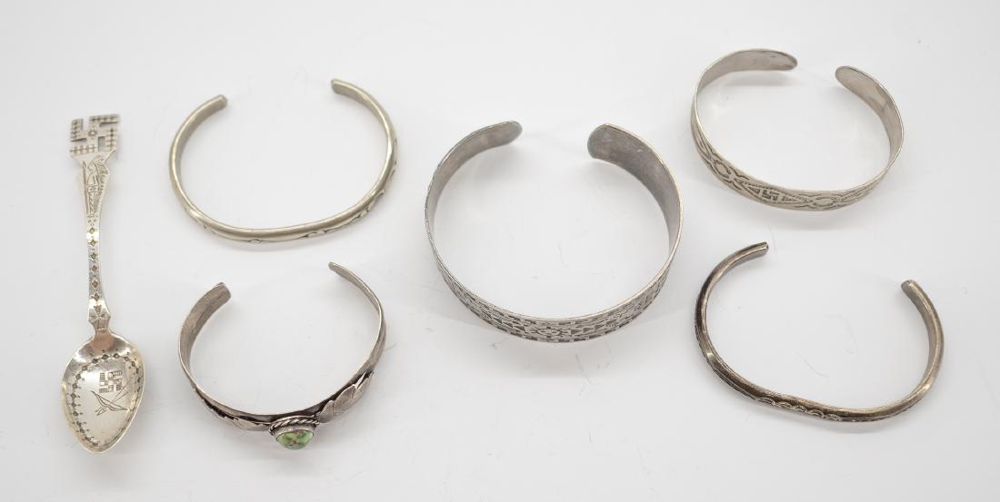 Old Southwest Cuff Bracelets and Spoon (1 of 4)