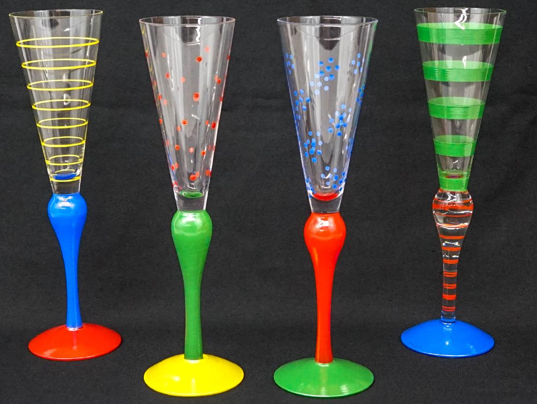 Anne Nilsson for Orrefors Set of Four Glasses (1 of 4)