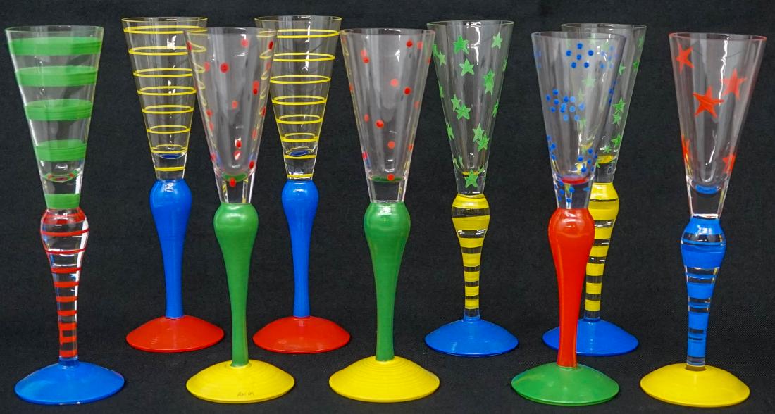 Anne Nilsson Set of Nine Glasses (1 of 4)
