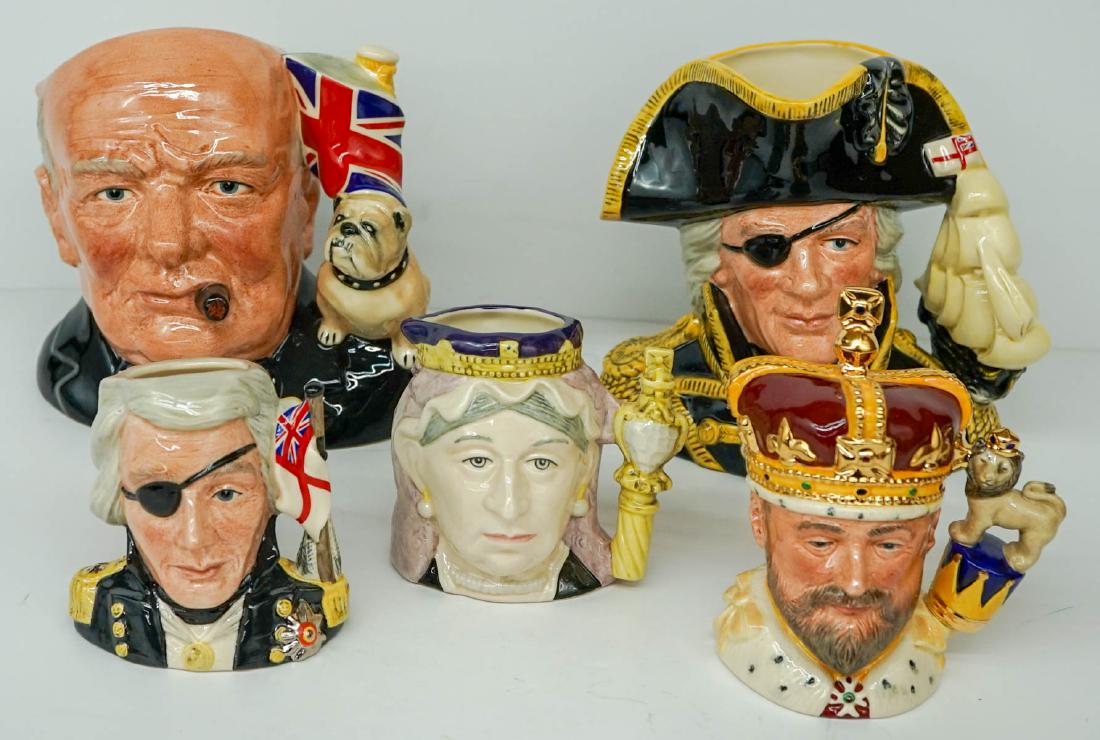 Five Royal Doulton Mugs Mint In Box (1 of 4)