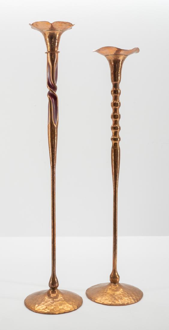Two Hessel Studios Copper Candlesticks (1 of 4)