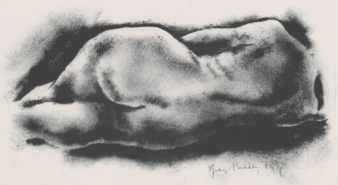 George Biddle Signed Lithograph (1 of 4)