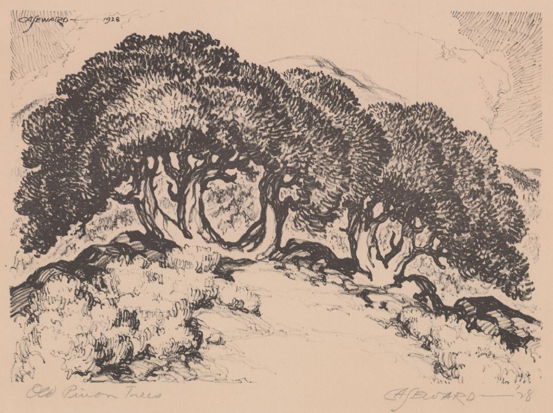 Coy Avon Seward Signed Lithograph (1 of 4)