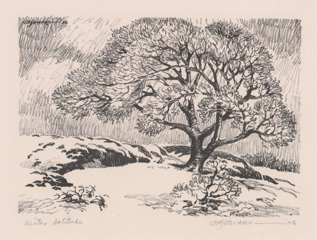 Coy Avon Seward Signed Lithograph (1 of 5)