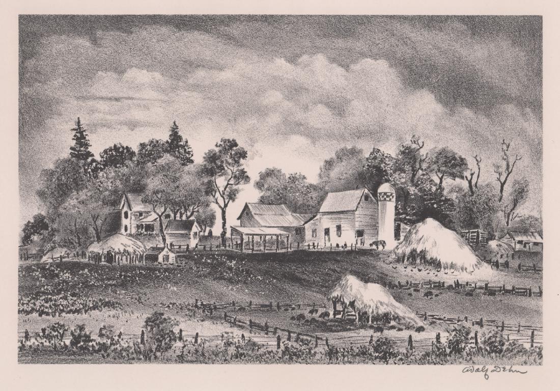 Adolf Dehn Signed Lithograph (1 of 4)