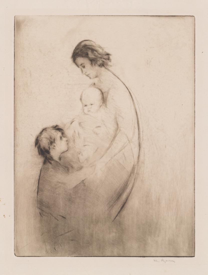 Margery Ryerson Signed Etching (1 of 4)