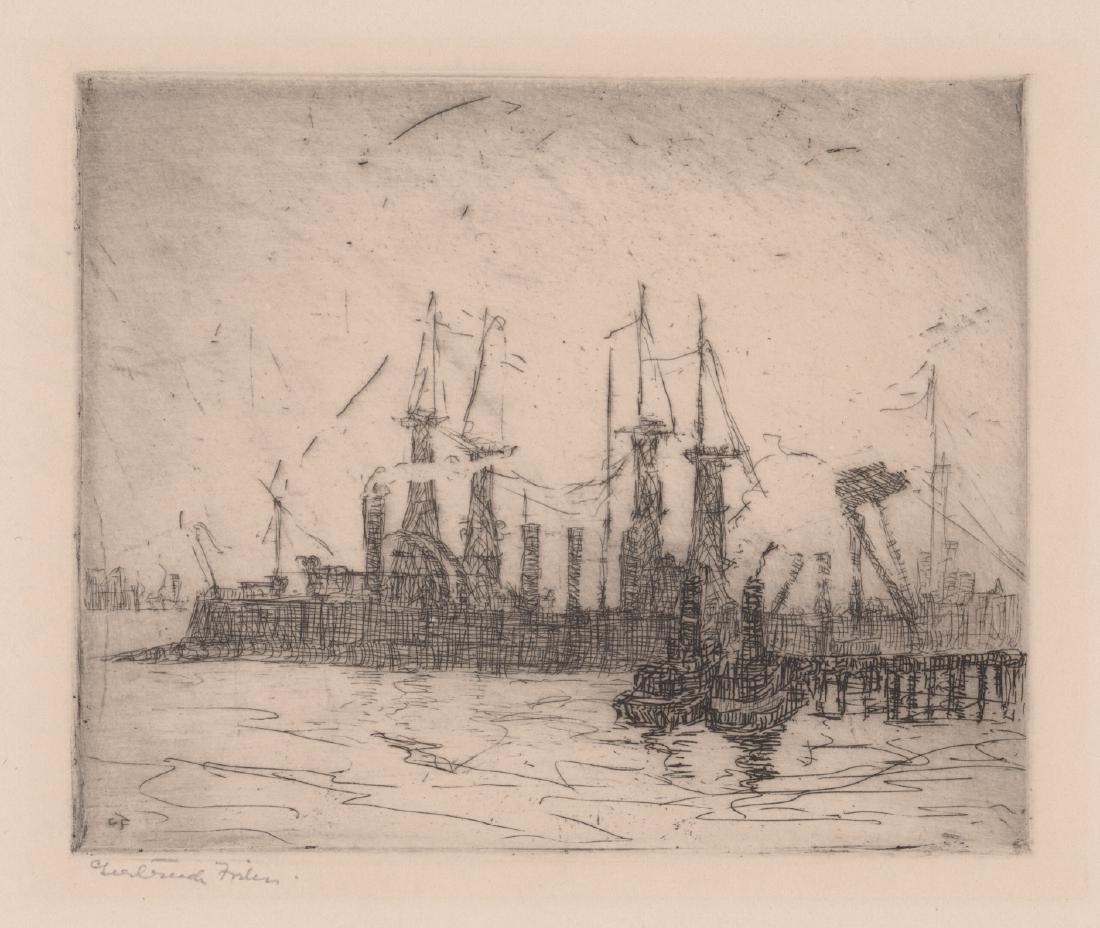 Gertrude Horsford Fiske Signed Etching (1 of 4)