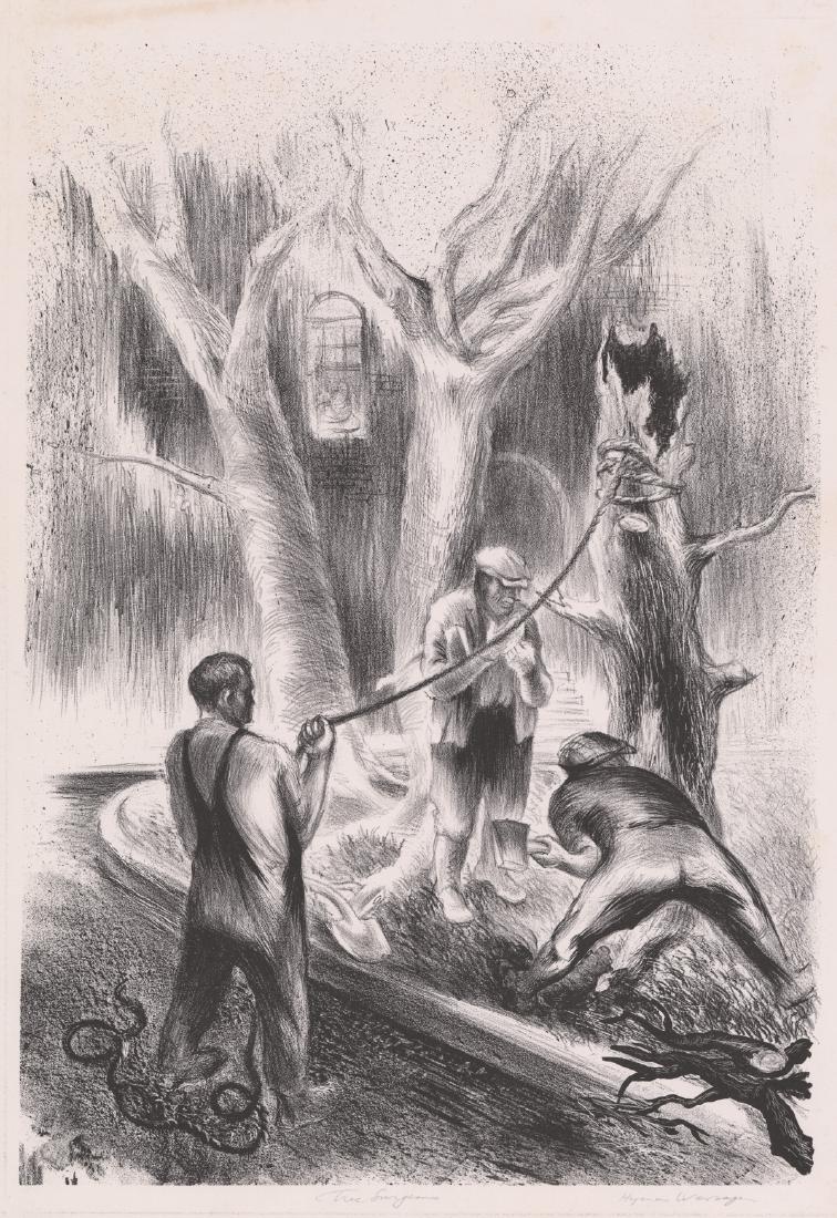 Hyman Warsager Signed Lithograph (1 of 4)