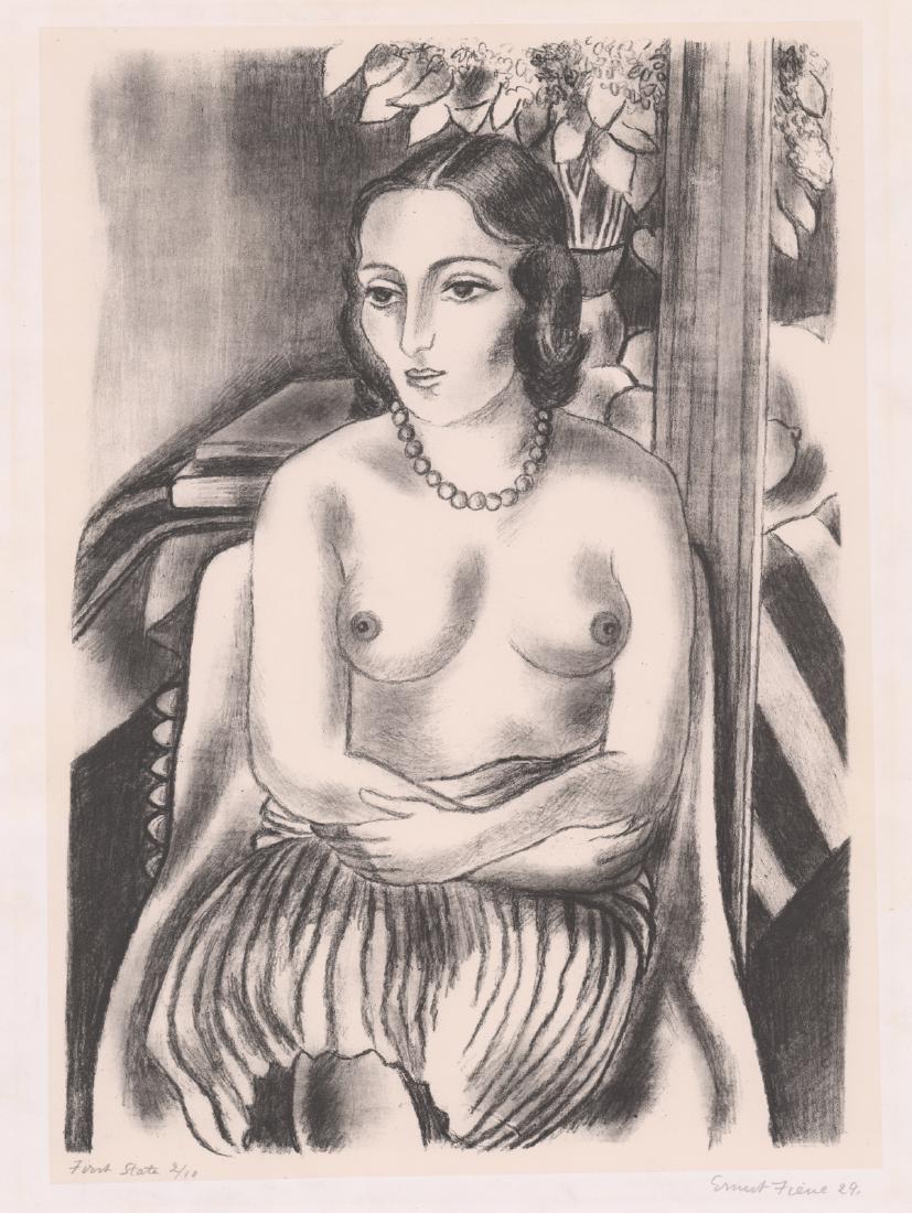 Ernest Fiene Signed Lithograph (1 of 5)